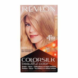 Tinte sin Amoniaco Colorsilk Revlon 7239919070 Rubio Claro Ceniza (1 unidad) - Imagen 1
