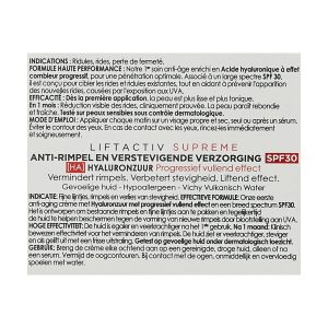 Crema Antiedad de Día Vichy LiftActiv Suprème SPF 30 (50 ml) - Imagen 4
