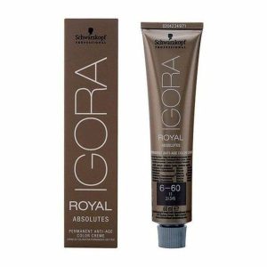 Tinte Permanente Antiedad Igora Royal Absolutes Schwarzkopf 609494 Nº 6-60 Nº 6-60 60 ml - Imagen 1