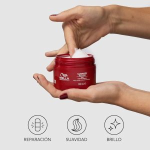 Mascarilla Reparadora Wella ULTIMATE REPAIR 150 ml Cabello dañado - Imagen 3