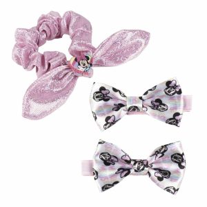 Clips para Pelo Disney Rosa Minnie Mouse Lazo Set (3 Piezas) - Imagen 4