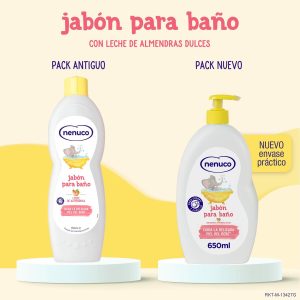 Jabón Hidratante Nenuco BAÑO HIDRATANTE 650 ml - Imagen 6