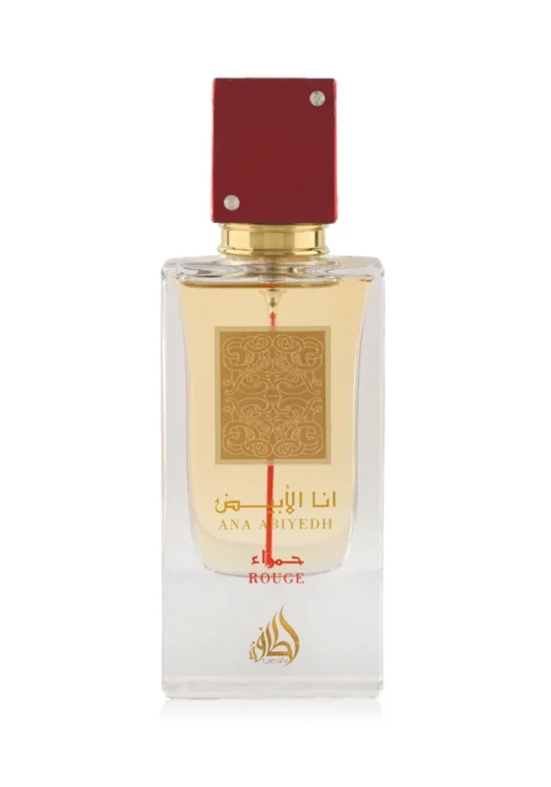 Lattafa Ana Abiyedh Rouge Eau De Parfum para mujer 60 ml