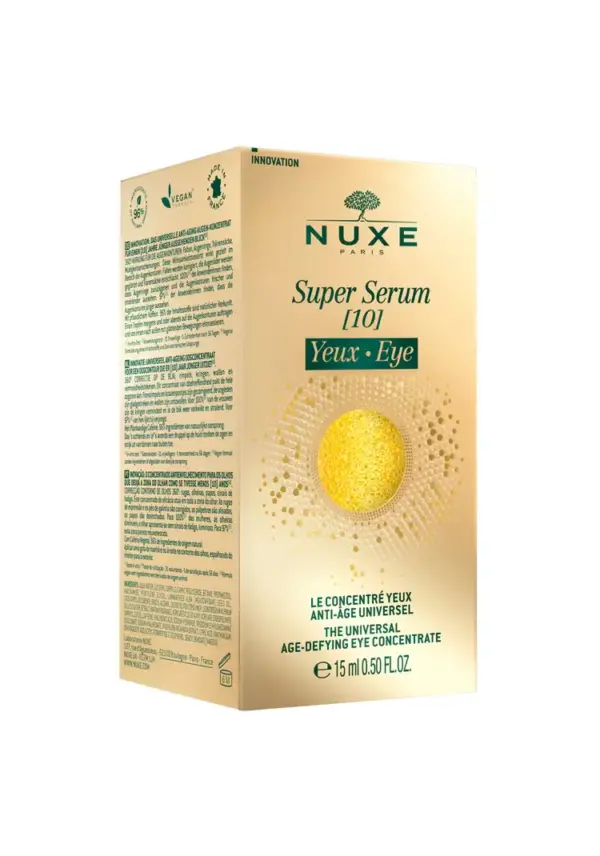 Packaging NUXE Super Serum 10 15ml