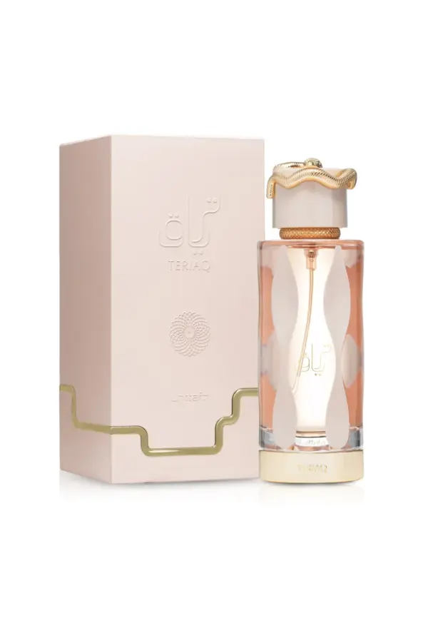 Lattafa Teriaq 100ml para mujer vista frontal