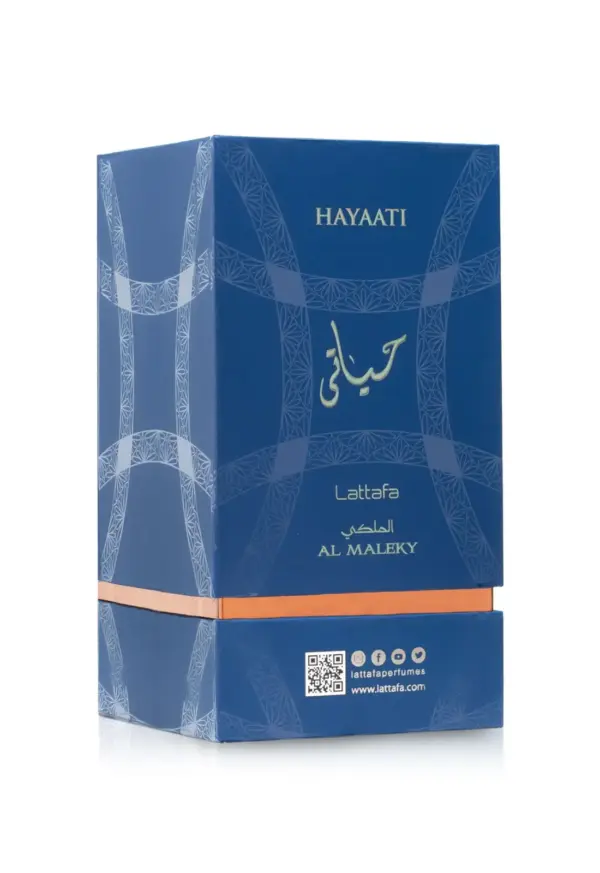 Caja Lattafa Hayaati Al Maleky 100ml