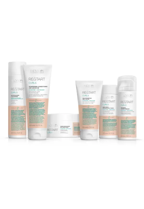 Aplicación del Revlon Restart Curls Nourishing Cleanser