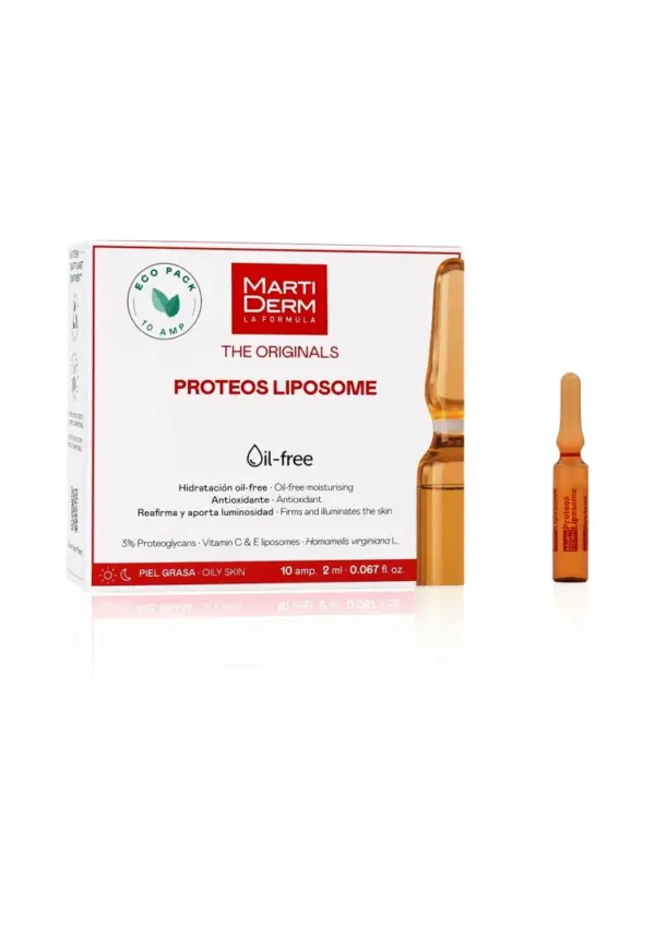 Packaging Martiderm Proteos Liposome 10x2ml