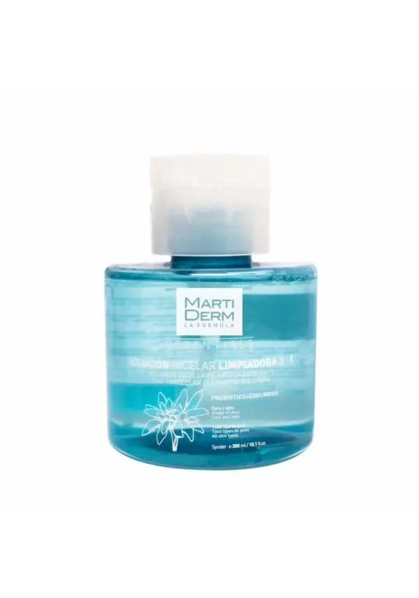 Martiderm Essentials 3 In 1 Micellar Cleansing Solution agua micelar
