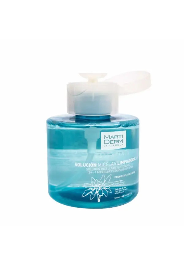Packaging Martiderm Essentials 3 In 1 Micellar Cleansing Solution