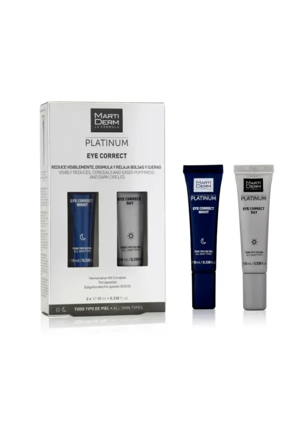 Packaging Martiderm Eye Correct Set 2 Pieces